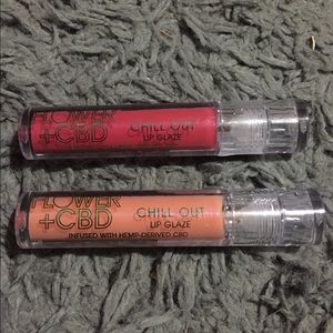 Bundle of 2 nip Flower chill out lip glaze gloss